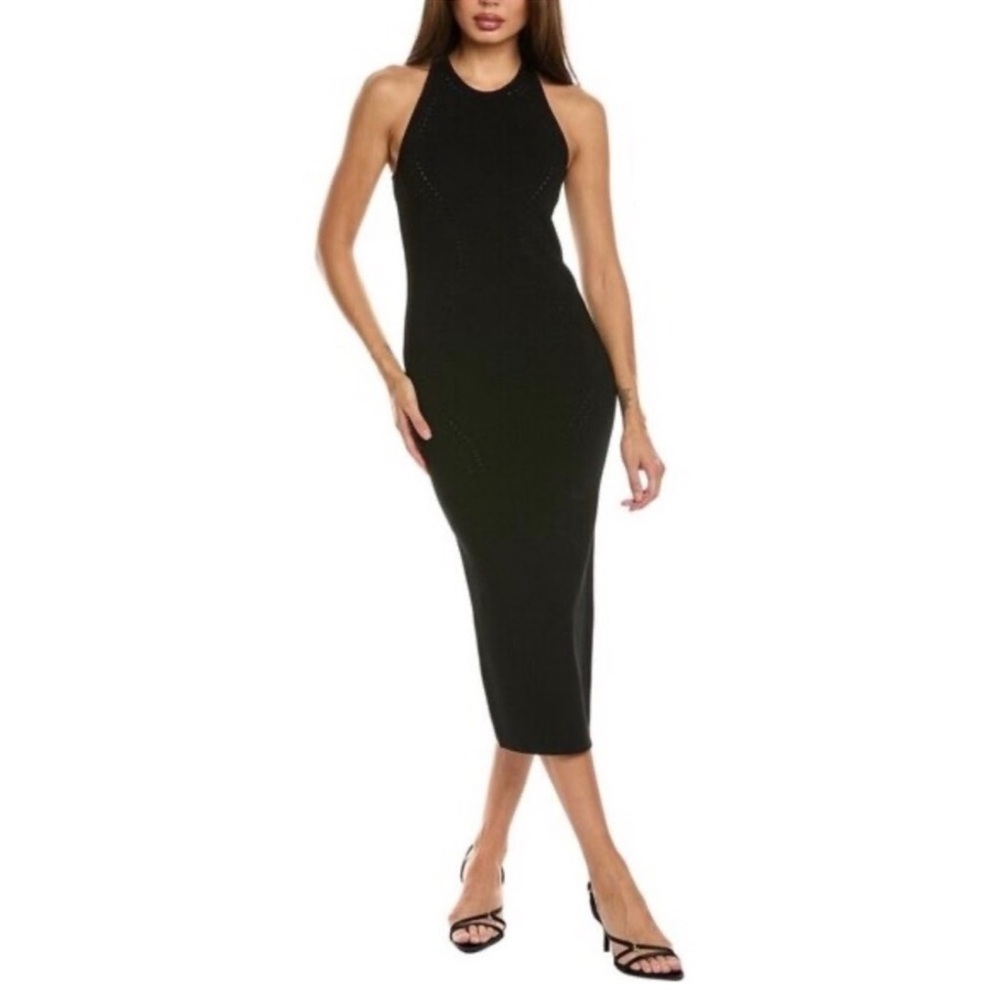 A.L.C. Black Bandage Racer Back Tank Dress Sz M